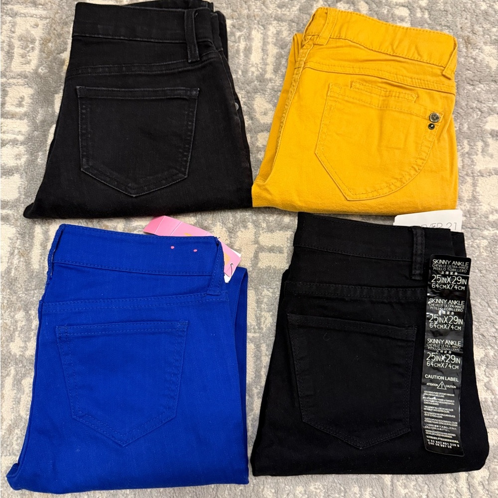 Bundle of Size 0 and 1 Jeans